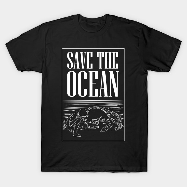 Save the Ocean T-Shirt by avshirtnation